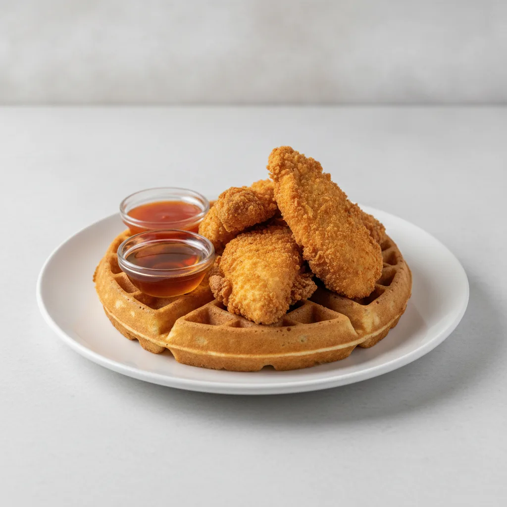 Monty's #3 - Chicken & Waffles Monty's #3 - Chicken & Waffles