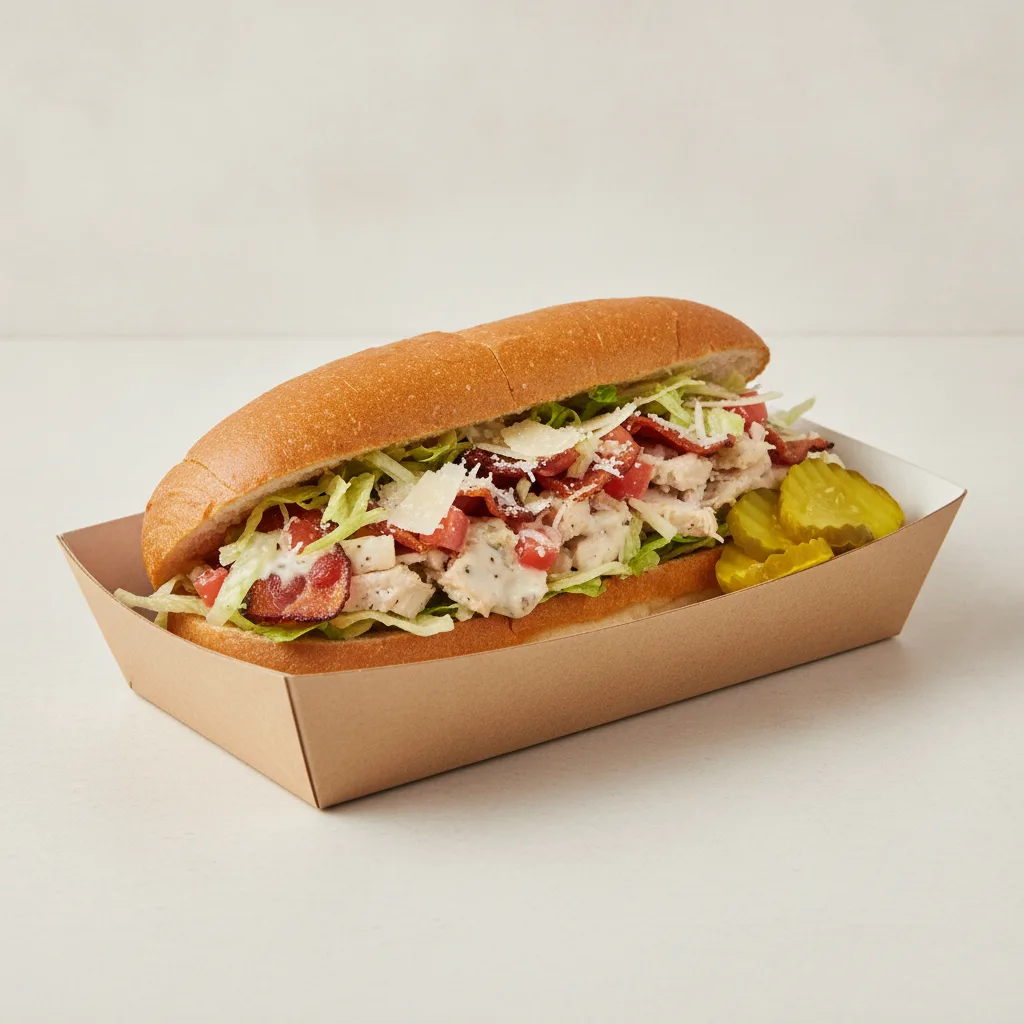 Chopped Caesar Sandwich Chopped Caesar Sandwich