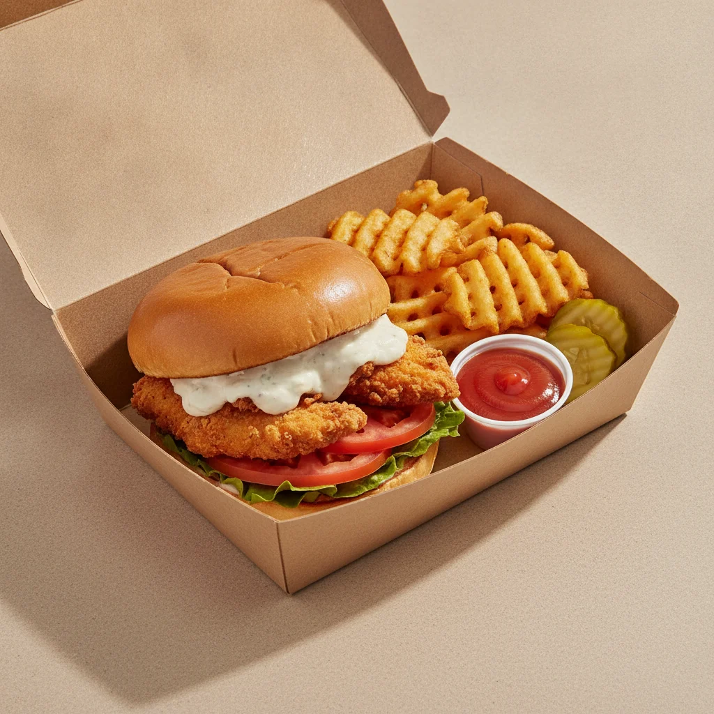 Vegan Plant Based Chicken Sandwich Vegan Plant Based Chicken Sandwich