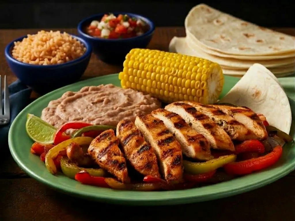 Chicken Fajitas Plate