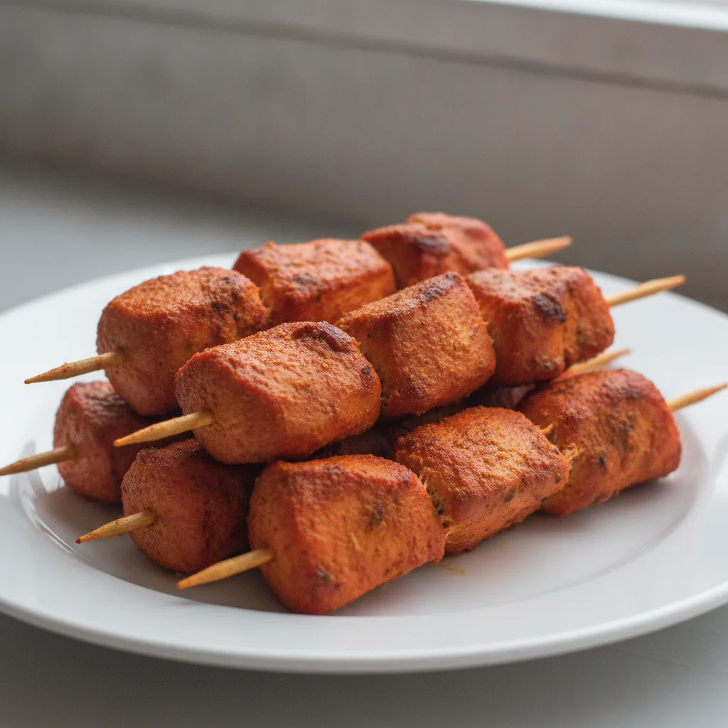 Tandoori Chicken Tikka Kabobs Tandoori Chicken Tikka Kabobs