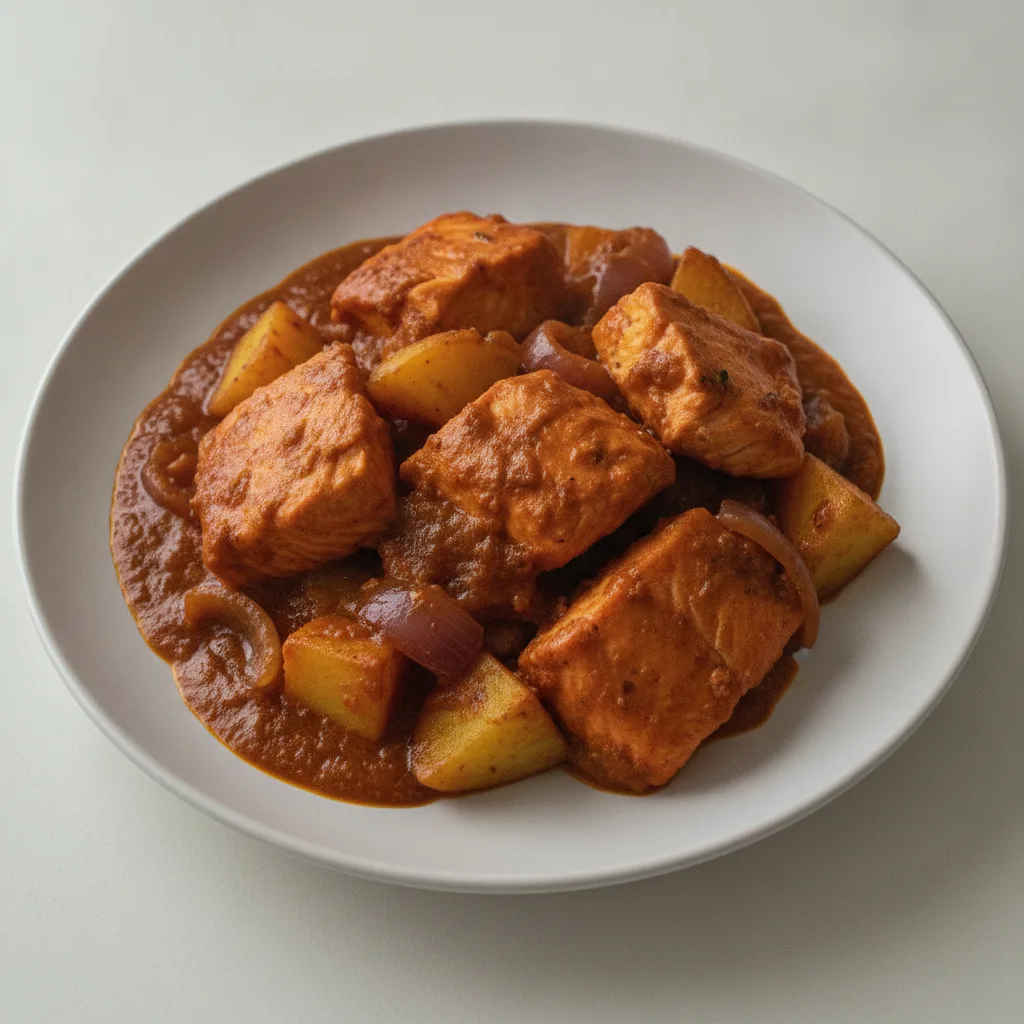Salmon Vindaloo Salmon Vindaloo