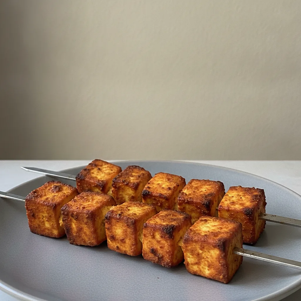 Tandoori Paneer Tikka Kabobs Tandoori Paneer Tikka Kabobs