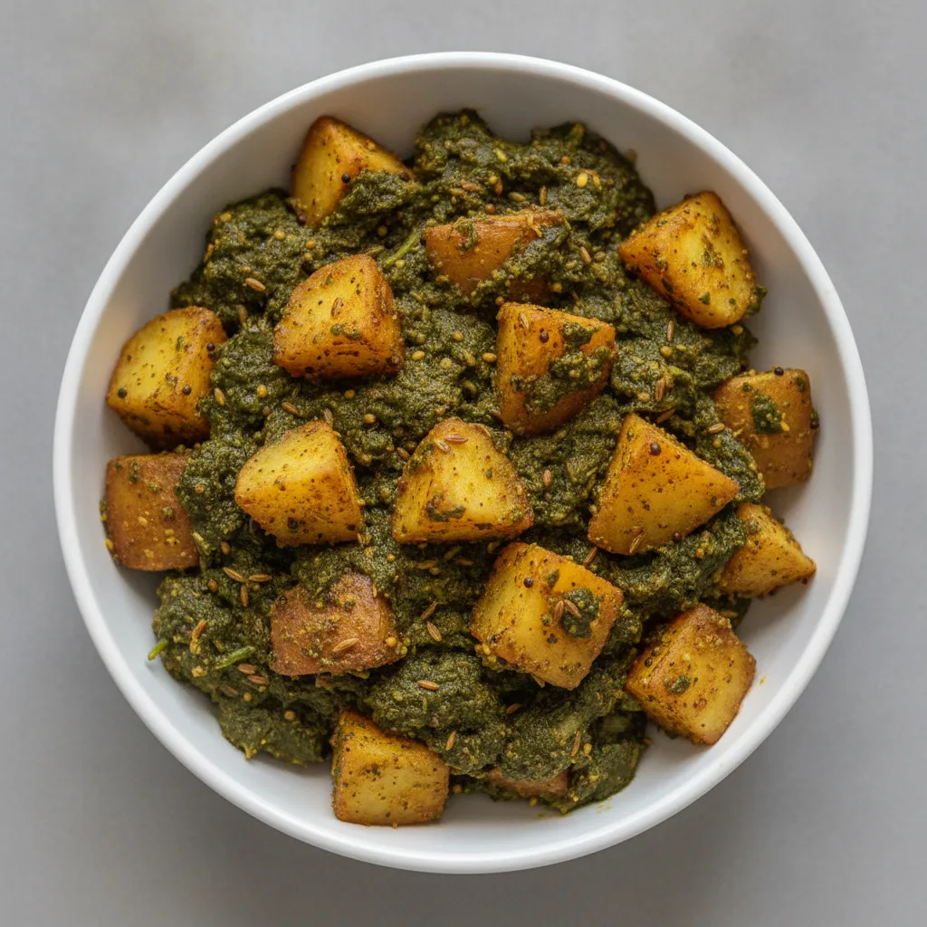 Saag Aloo Saag Aloo