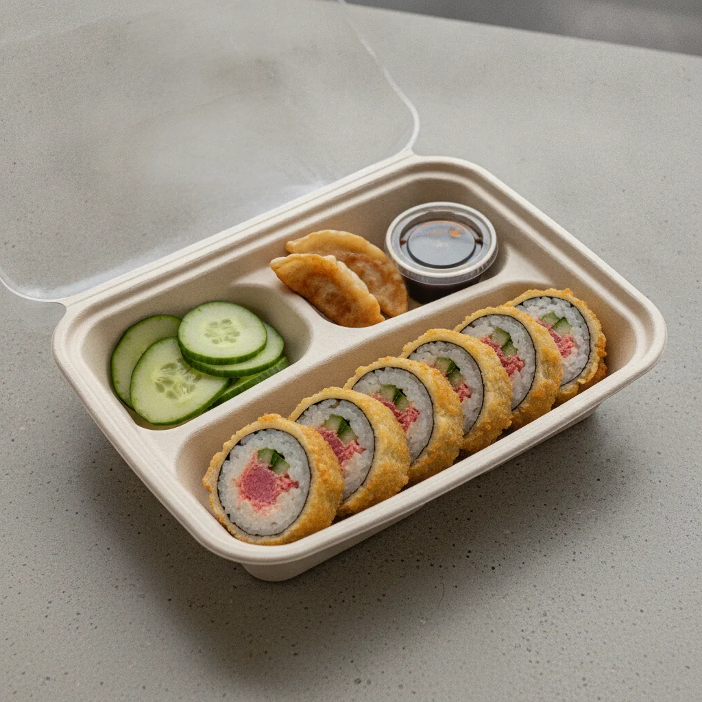 Golden Tempura Spicy Tuna Roll Box