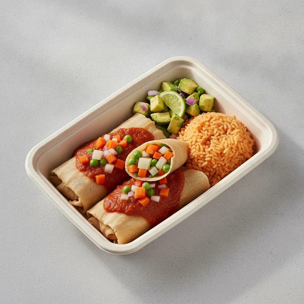 Tamales Box (Vegetarian) — Mexican Rice / Avocado Salad Tamales Box (Vegetarian) — Mexican Rice / Avocado Salad