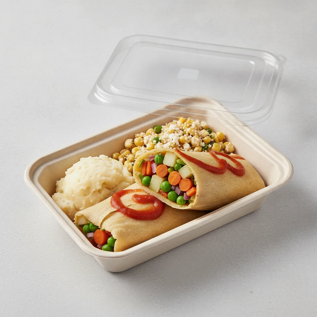 Tamales Box (Vegetarian) with Mashed Potato / Street Corn Salad Tamales Box (Vegetarian) with Mashed Potato / Street Corn Salad