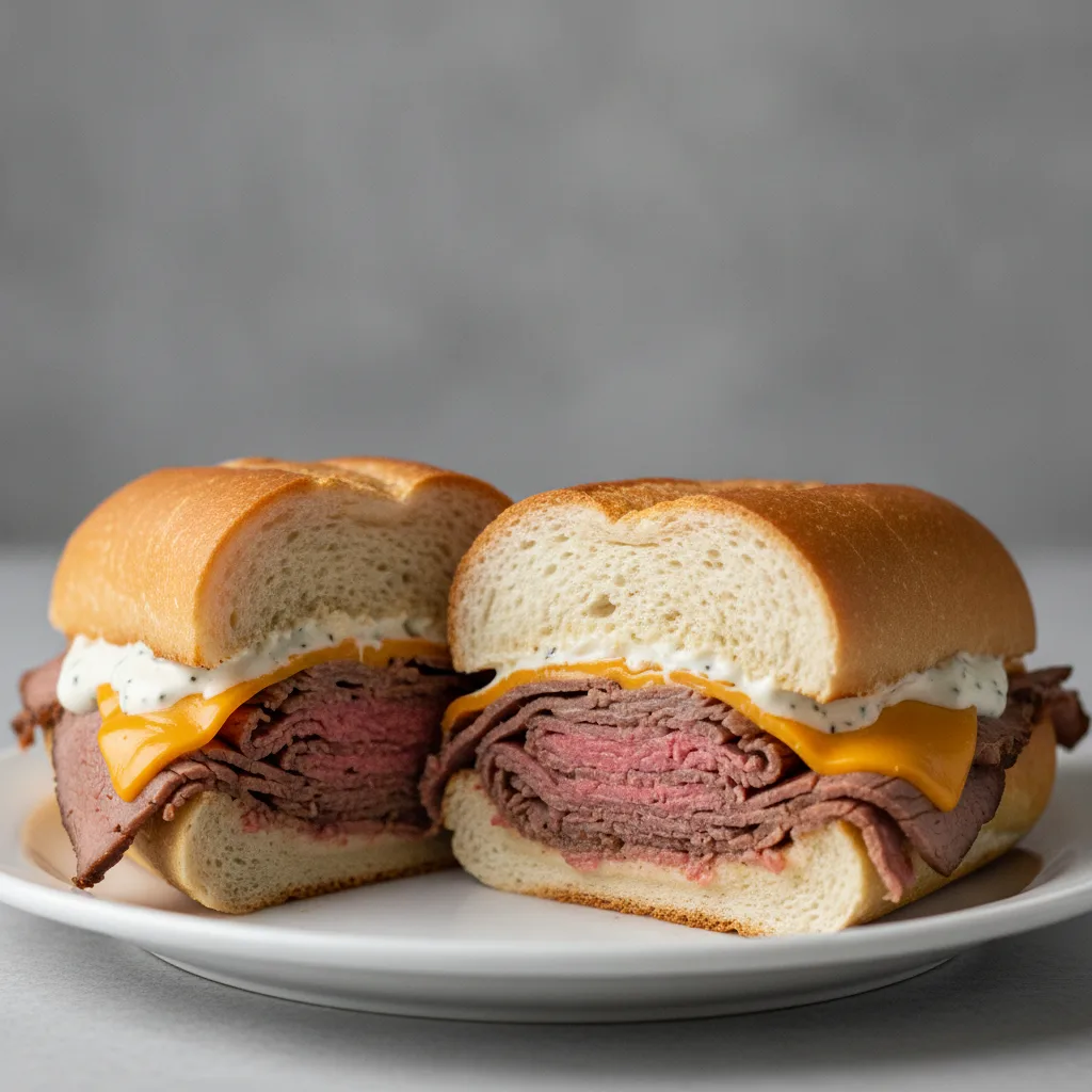 Roast Beef & Cheddar with Horseradish Roast Beef & Cheddar with Horseradish