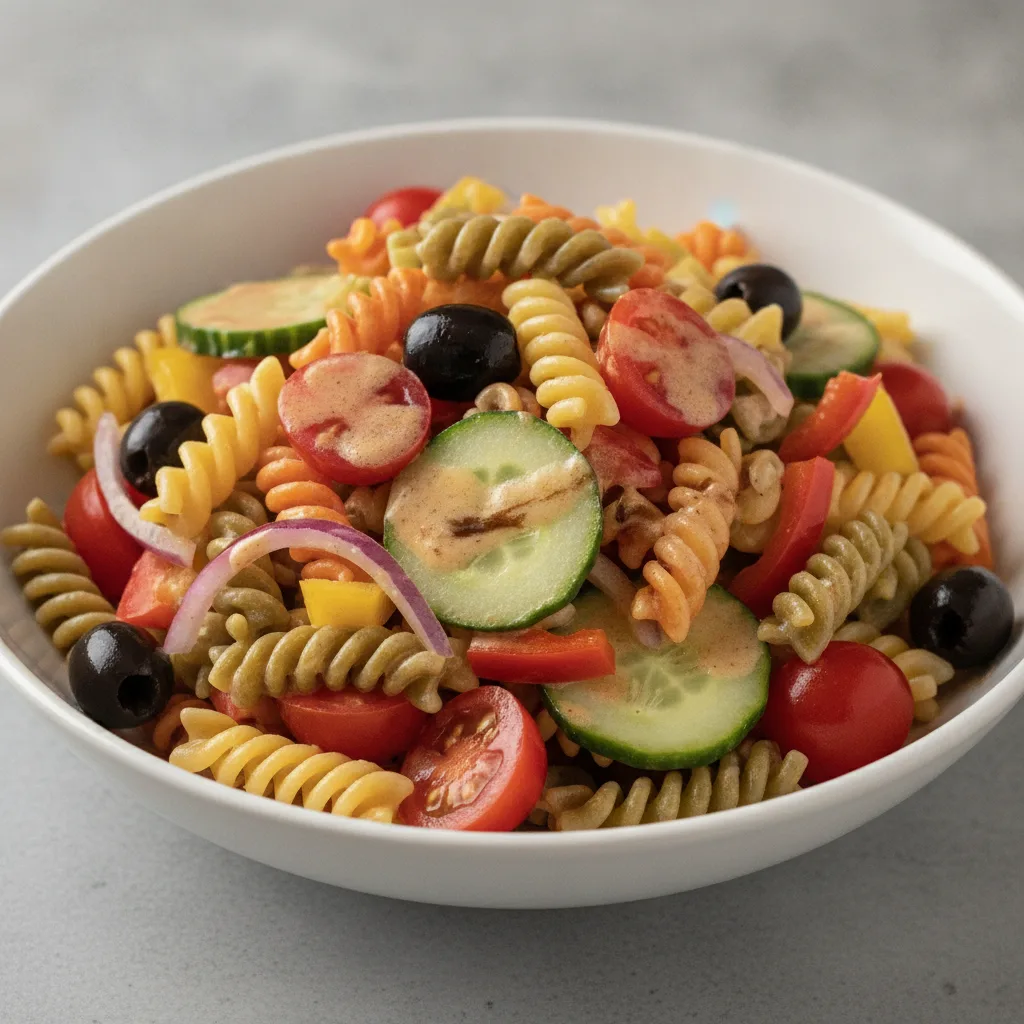 Tri-Color Pasta Salad Tri-Color Pasta Salad