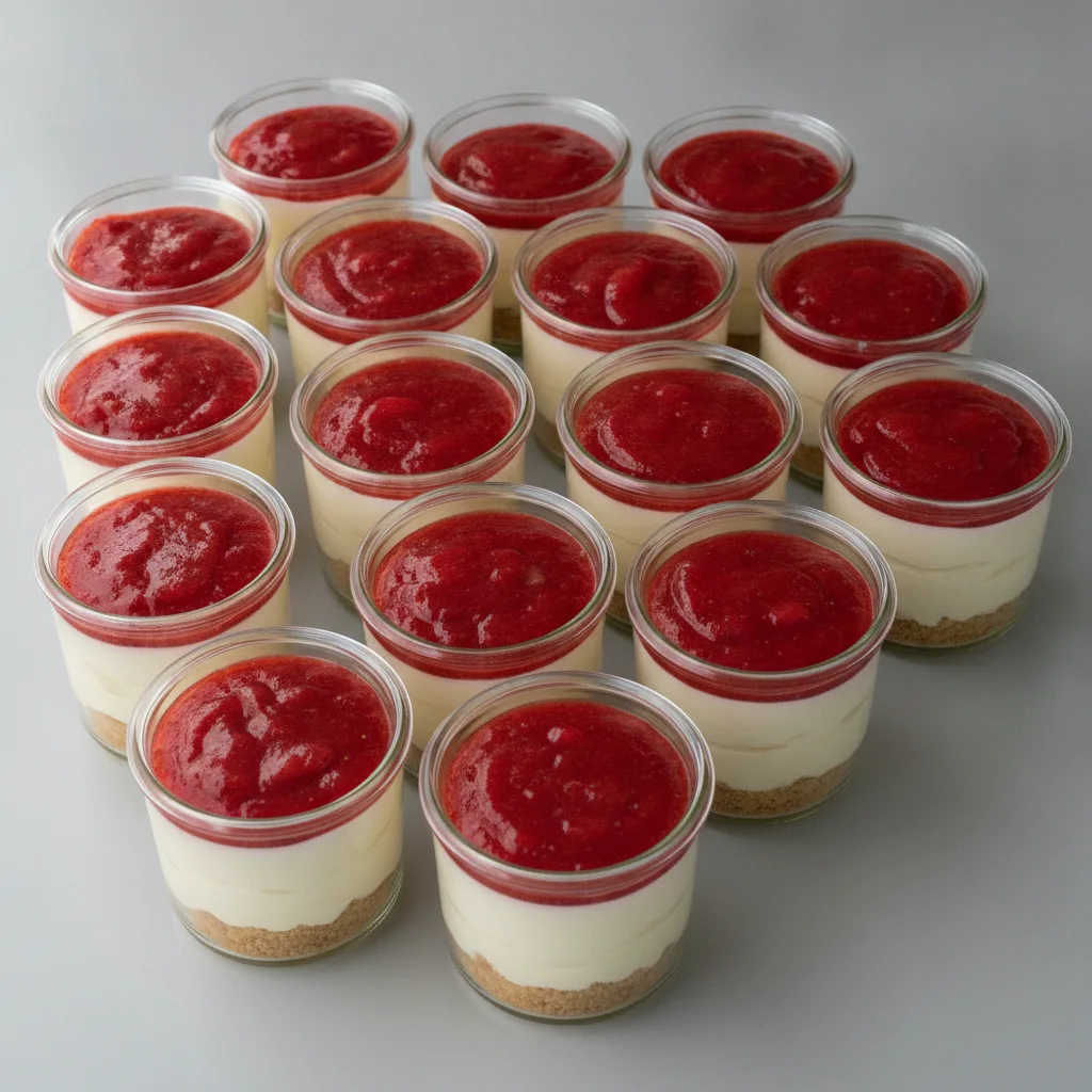 Strawberry Cheesecake Cups Strawberry Cheesecake Cups