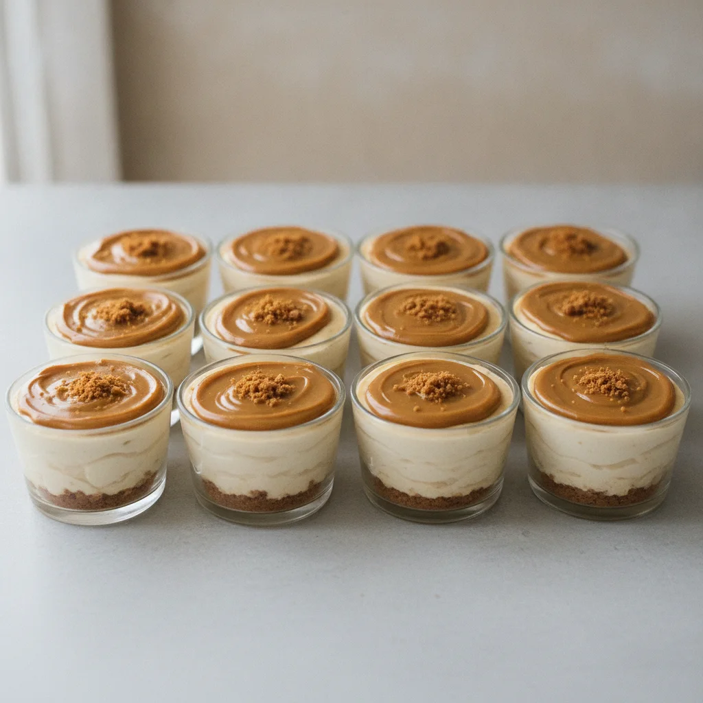 Biscoff Cheesecake Cups Biscoff Cheesecake Cups