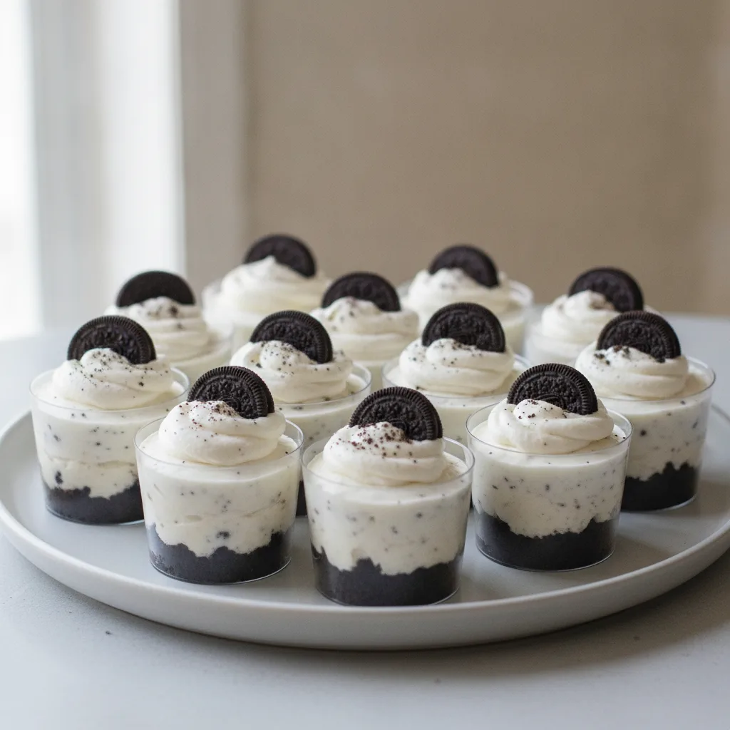 Cookies & Cream Cheesecake Cups Cookies & Cream Cheesecake Cups