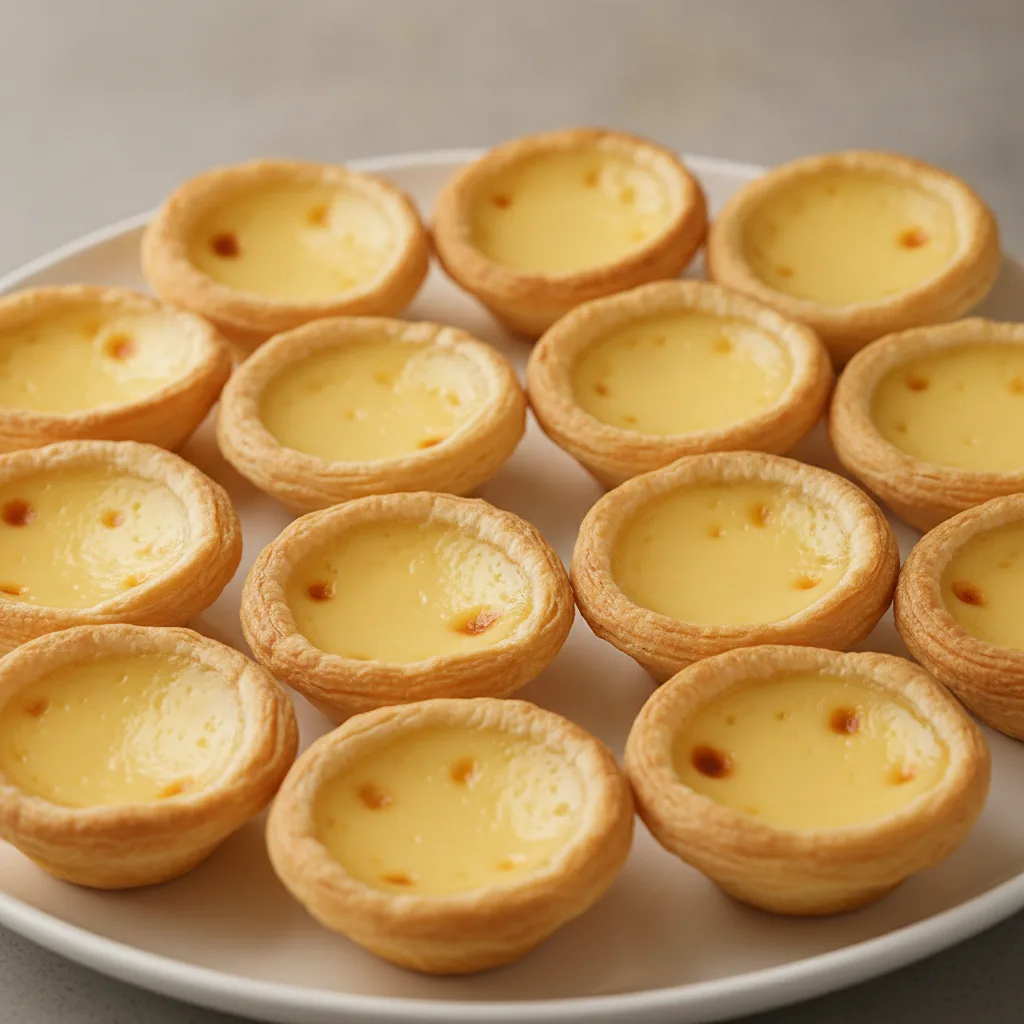 Hong Kong-Style Egg Custard Tarts (Dan Tat) Hong Kong-Style Egg Custard Tarts (Dan Tat)