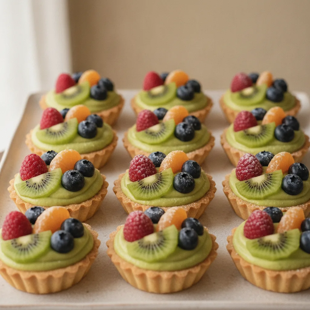 Pistachio Cream Fruit Tarts Pistachio Cream Fruit Tarts