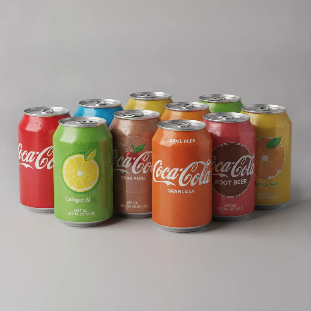 Assorted Canned Sodas Assorted Canned Sodas