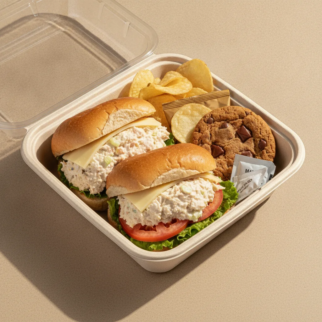 Chicken Salad and Provolone Boxed Lunch Chicken Salad and Provolone Boxed Lunch