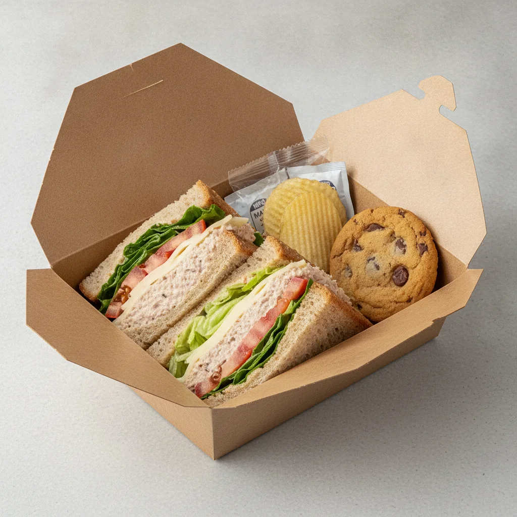Tuna Salad and Swiss Boxed Lunch Tuna Salad and Swiss Boxed Lunch