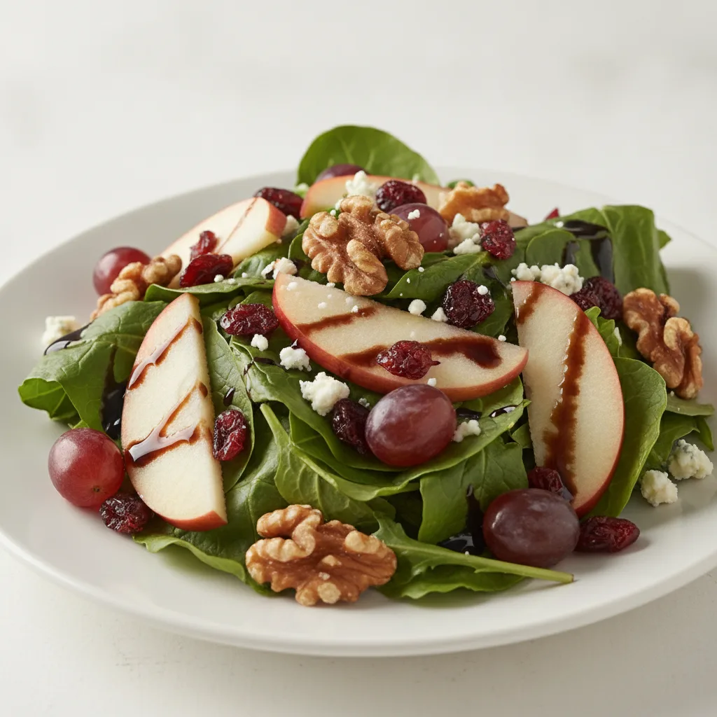 Vegetarian Apple Walnut Salad for a Group Vegetarian Apple Walnut Salad for a Group