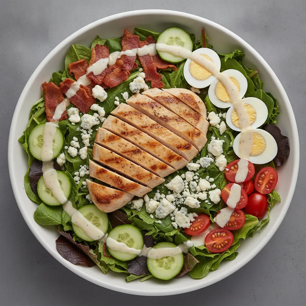 Farmhouse Salad and Double Chicken Farmhouse Salad and Double Chicken