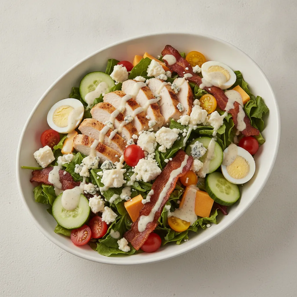 Farmhouse Salad and Double Cheese Farmhouse Salad and Double Cheese