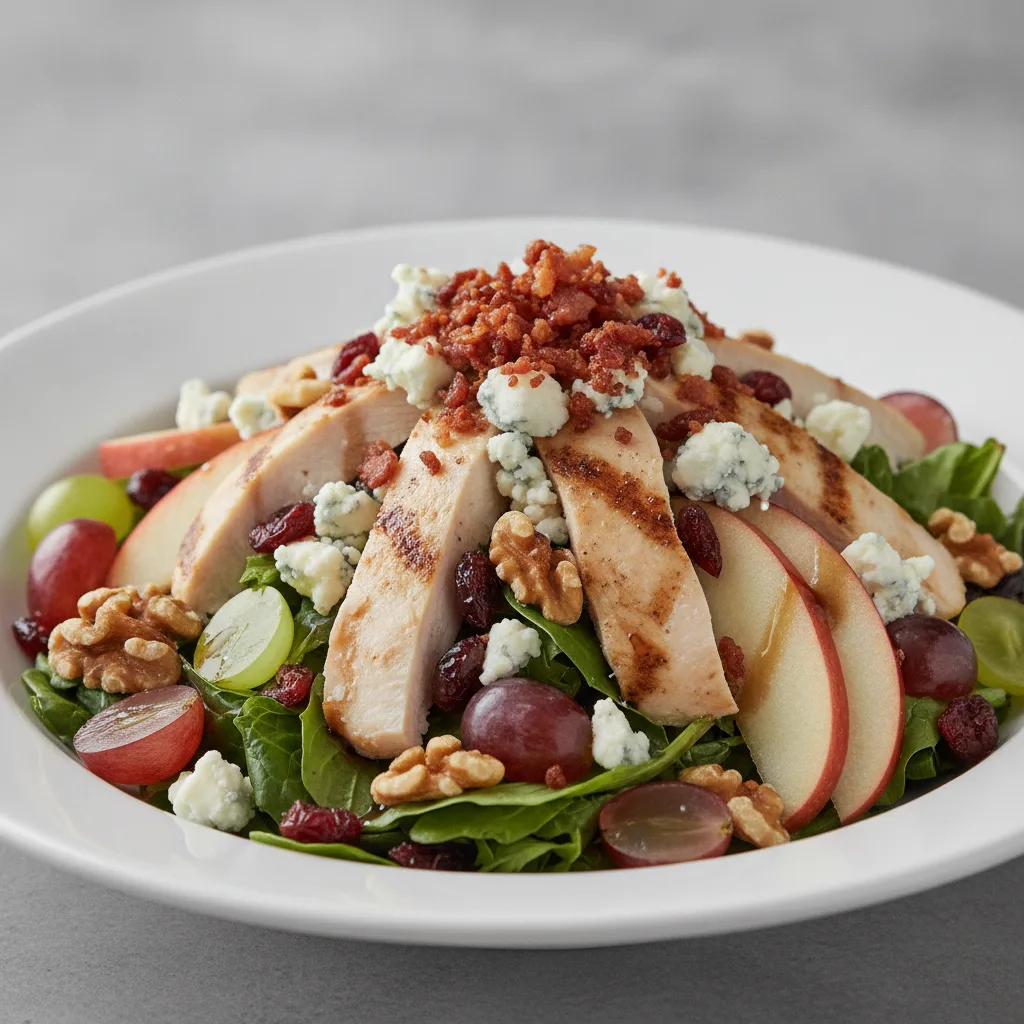Apple Walnut Salad and Crumbled Bacon Apple Walnut Salad and Crumbled Bacon