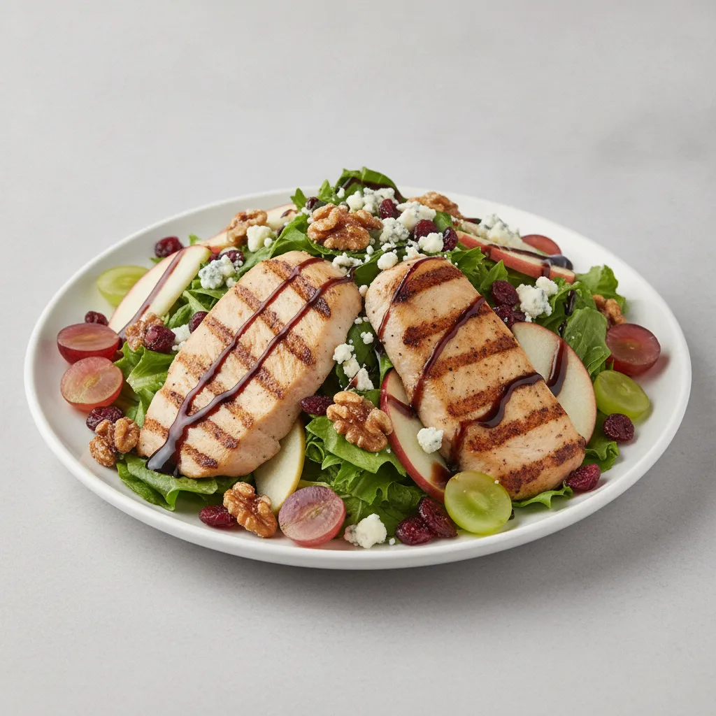 Apple Walnut Salad and Double Chicken Apple Walnut Salad and Double Chicken