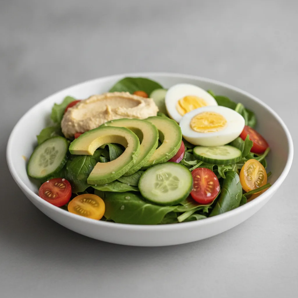 Vegetarian Powerhouse Salad and Avocado Vegetarian Powerhouse Salad and Avocado