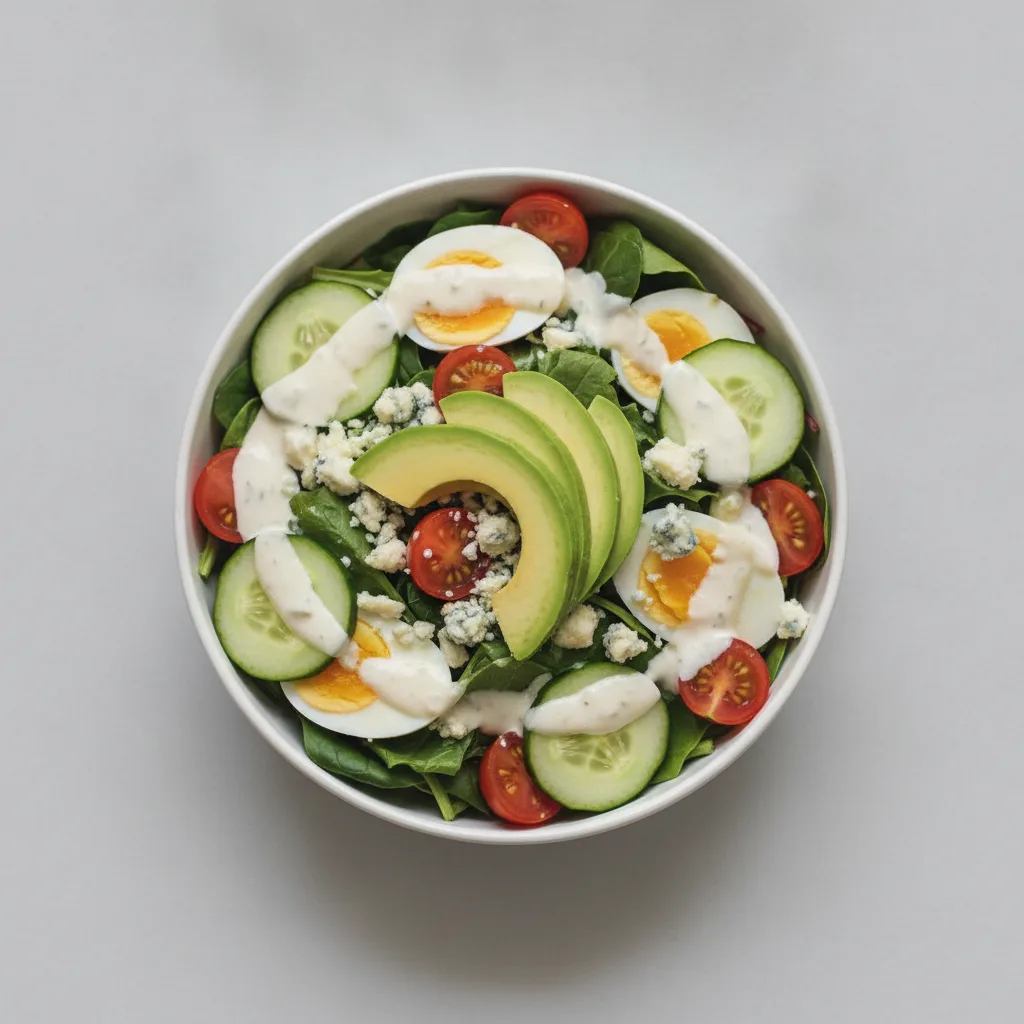 Vegetarian Farmhouse Salad and Avocado Vegetarian Farmhouse Salad and Avocado