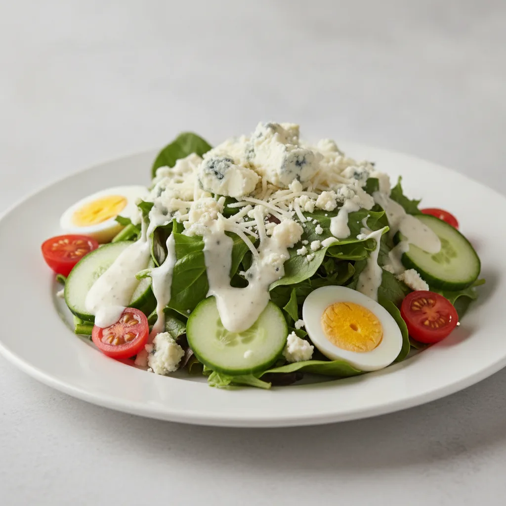 Vegetarian Farmhouse Salad and Double Cheese Vegetarian Farmhouse Salad and Double Cheese