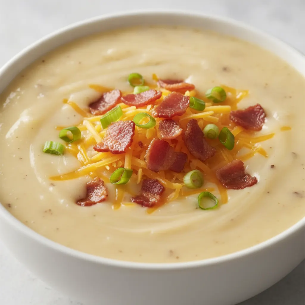 Loaded Baked Potato Soup for a Group Loaded Baked Potato Soup for a Group