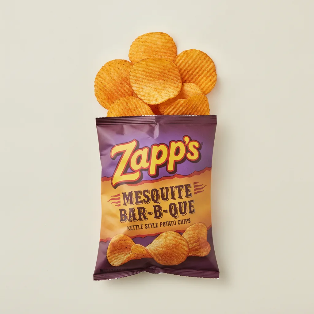 Zapp's Mesquite Bar-B-Que Chips Zapp's Mesquite Bar-B-Que Chips