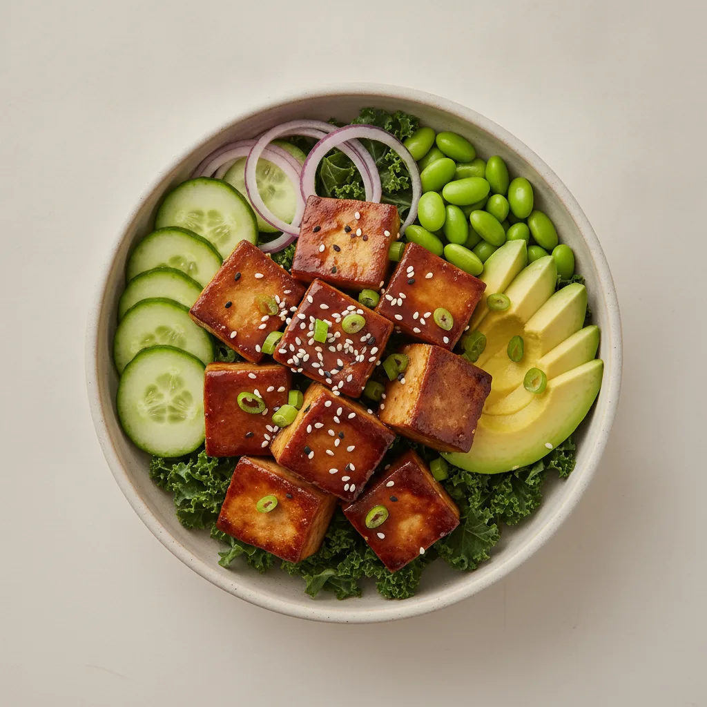 Sweet Shoyu Tofu Platter Sweet Shoyu Tofu Platter