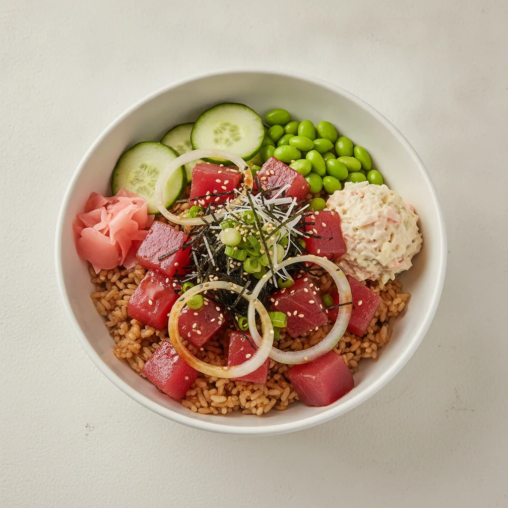 Umami Ahi Bowl (Regular) — Brown Rice Umami Ahi Bowl (Regular) — Brown Rice