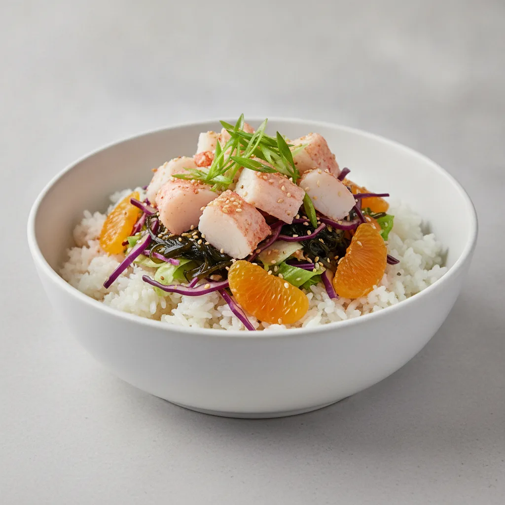 Luxe Lobster Bowl (Regular) — White Rice Luxe Lobster Bowl (Regular) — White Rice