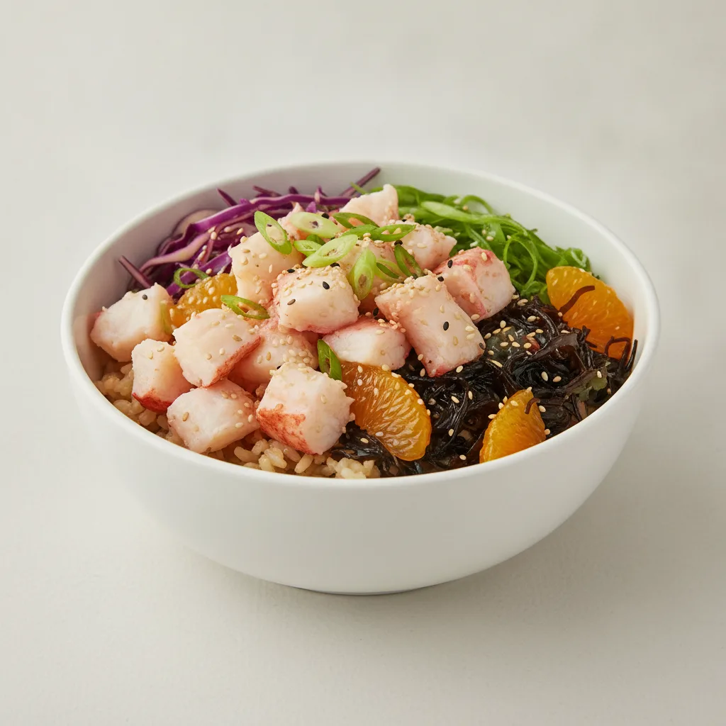 Luxe Lobster Bowl (Regular) — Brown Rice Luxe Lobster Bowl (Regular) — Brown Rice