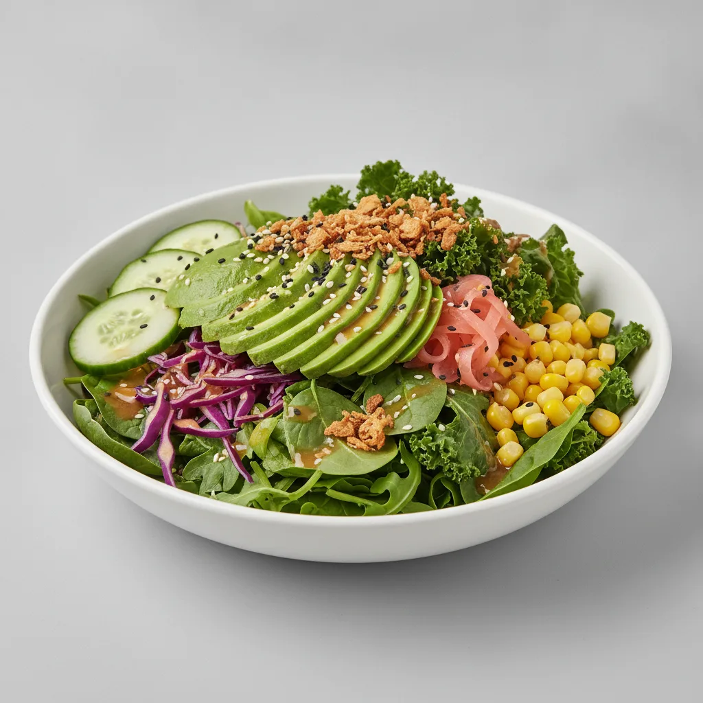 Avocado Salad Bowl (Regular) — Mixed Greens Avocado Salad Bowl (Regular) — Mixed Greens