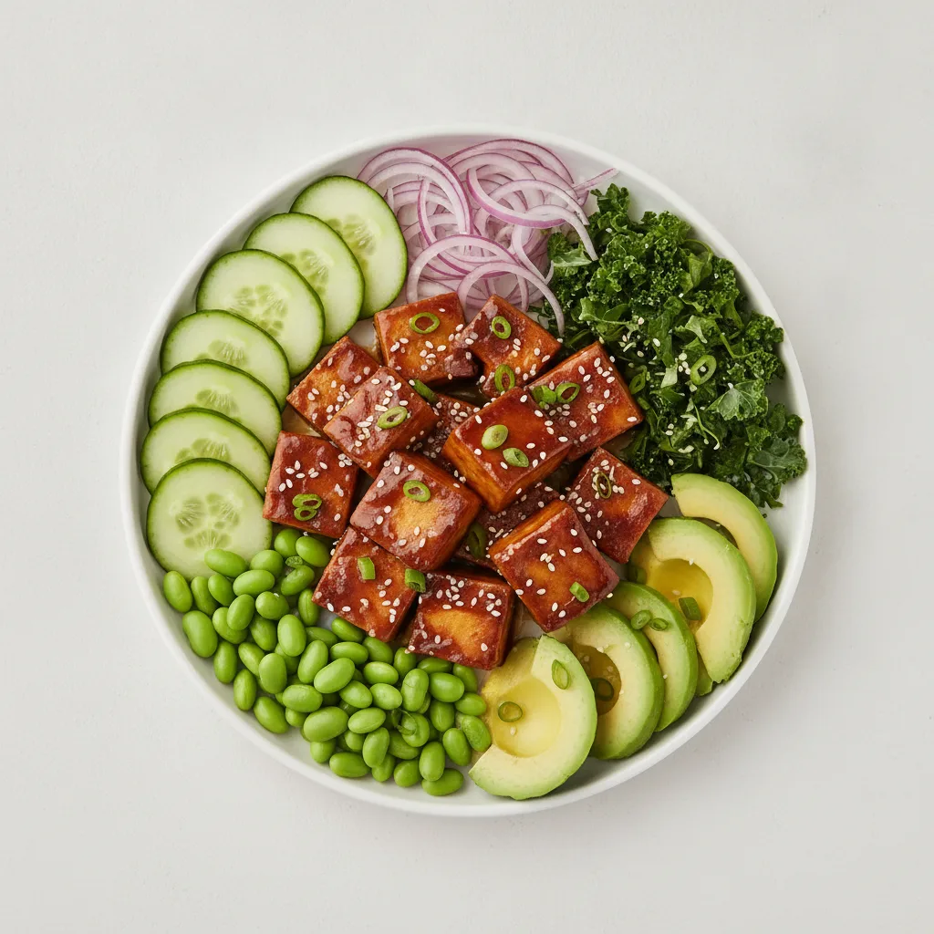 Sweet Shoyu Tofu Platter Sweet Shoyu Tofu Platter