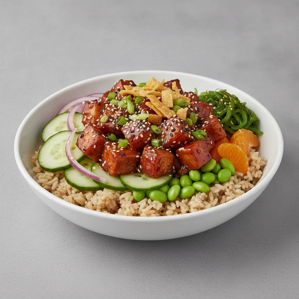 Sweet Sesame Chicken Bowl (Regular) — Brown Rice Sweet Sesame Chicken Bowl (Regular) — Brown Rice