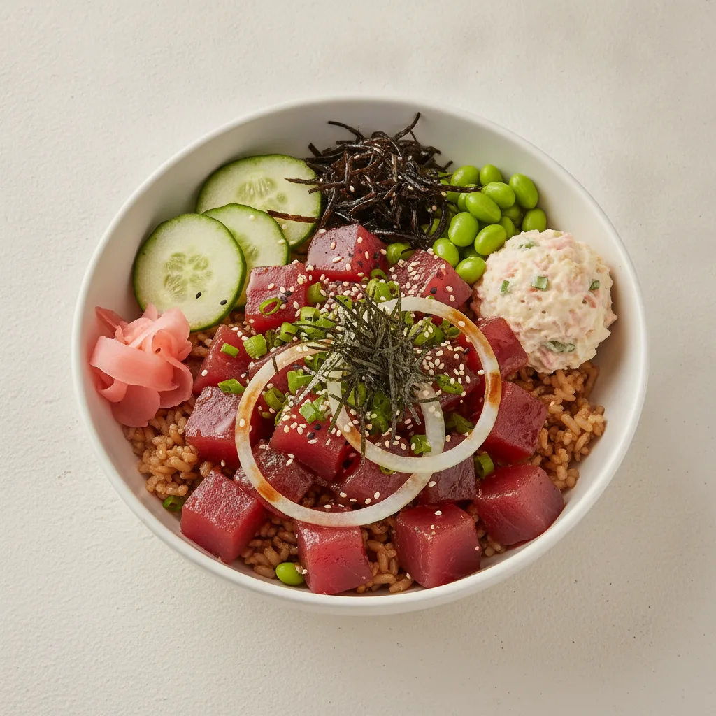 Umami Ahi Bowl (Regular) — Brown Rice Umami Ahi Bowl (Regular) — Brown Rice