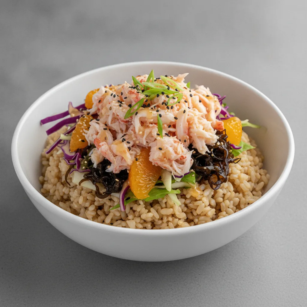 Luxe Lobster Bowl (Regular) — Brown Rice Luxe Lobster Bowl (Regular) — Brown Rice
