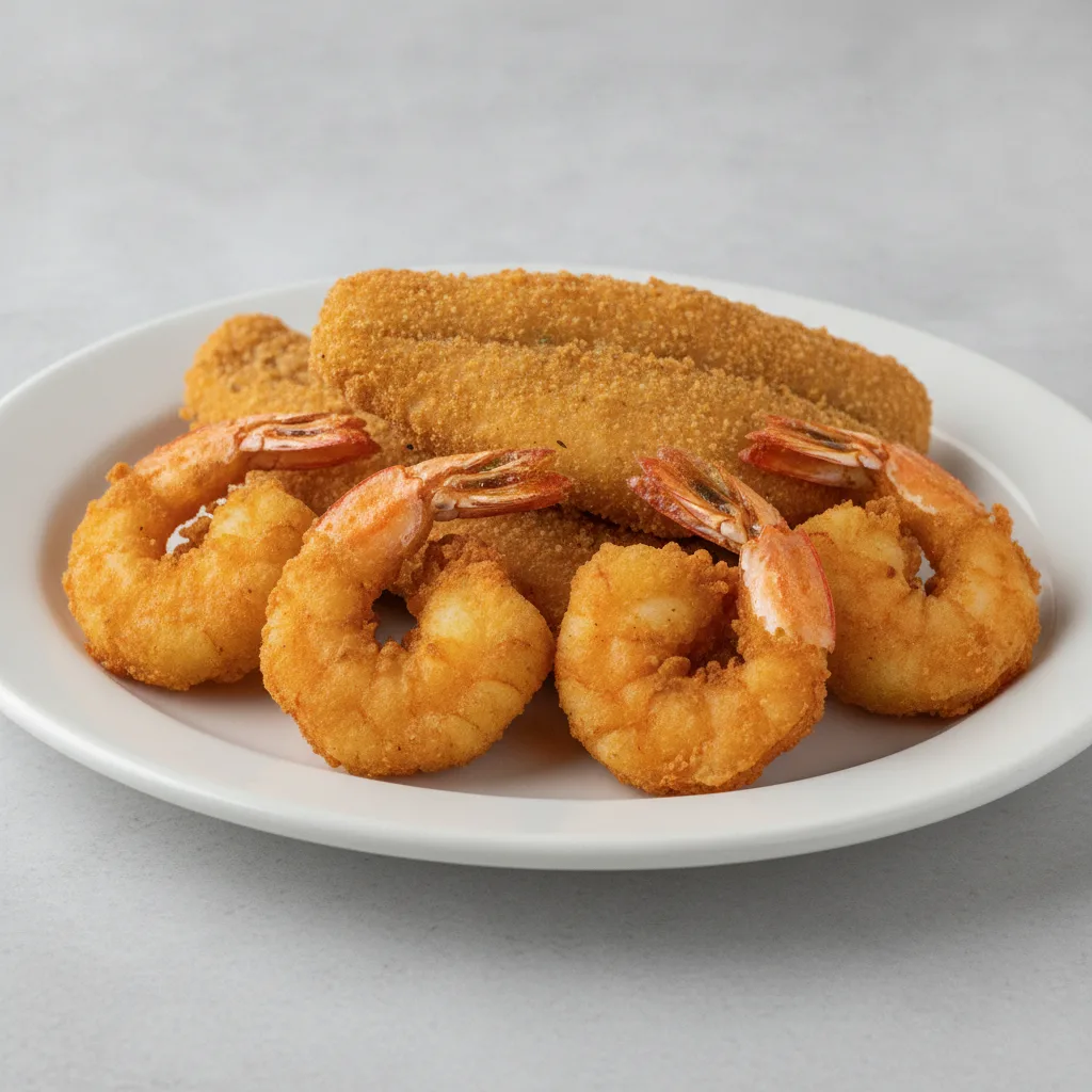 6 Shrimp & 2 Catfish 6 Shrimp & 2 Catfish
