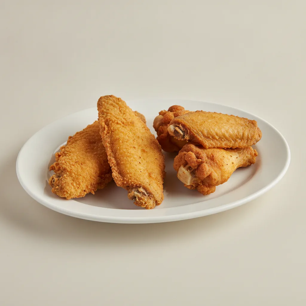 2 Fried Whiting & 3 Chicken Wings 2 Fried Whiting & 3 Chicken Wings