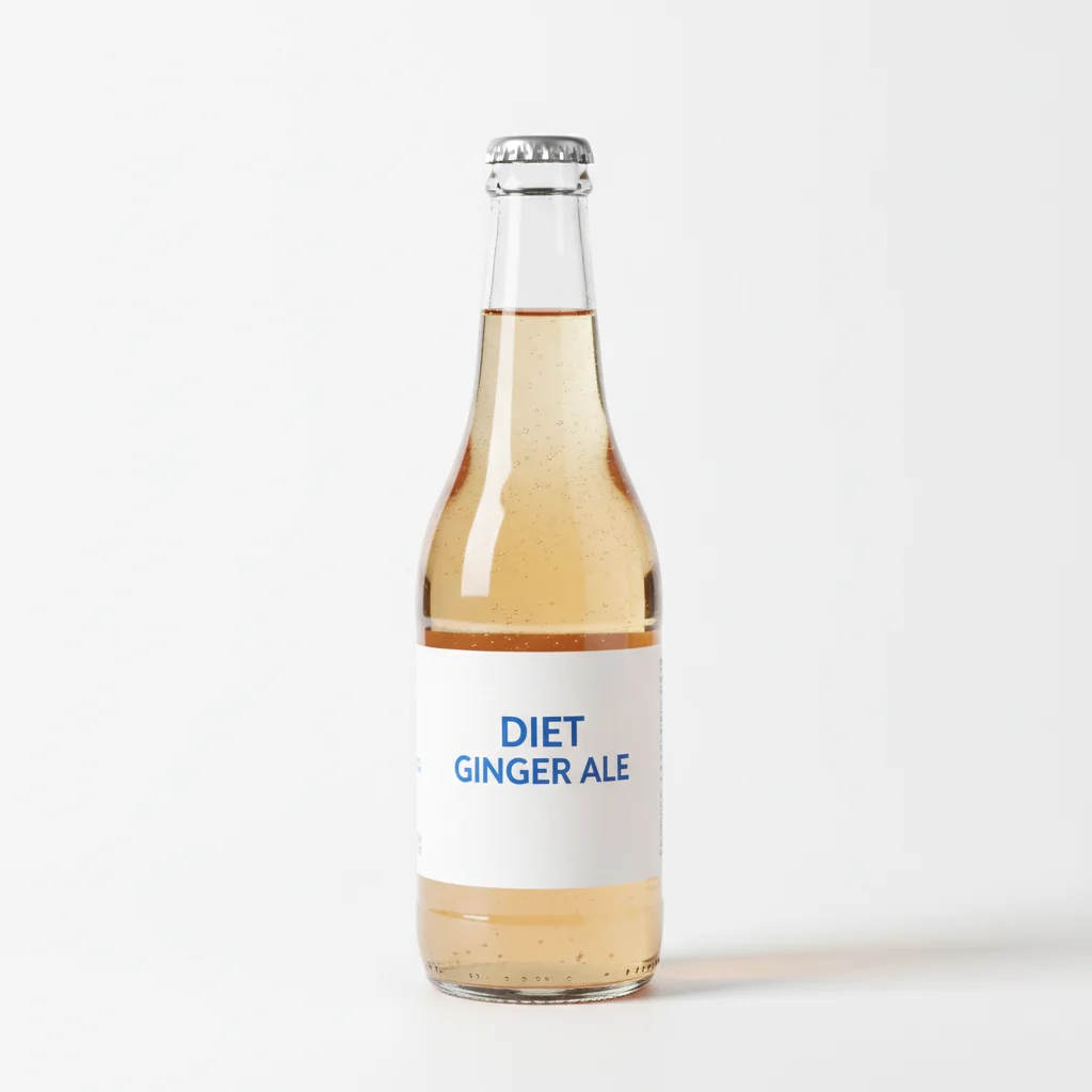 Diet Ginger Ale Bottled Diet Ginger Ale Bottled