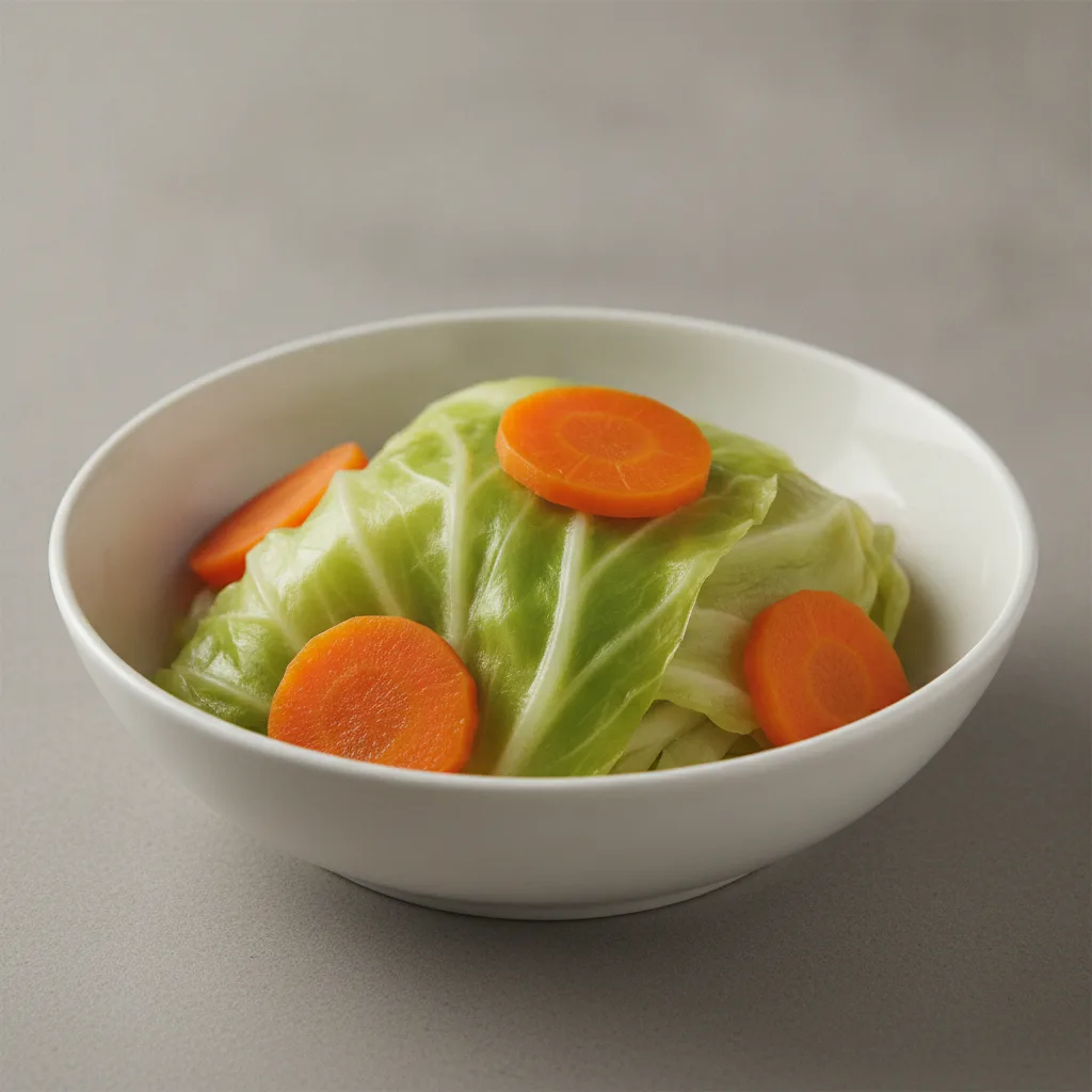 Steamed Cabbages & Carrots Steamed Cabbages & Carrots