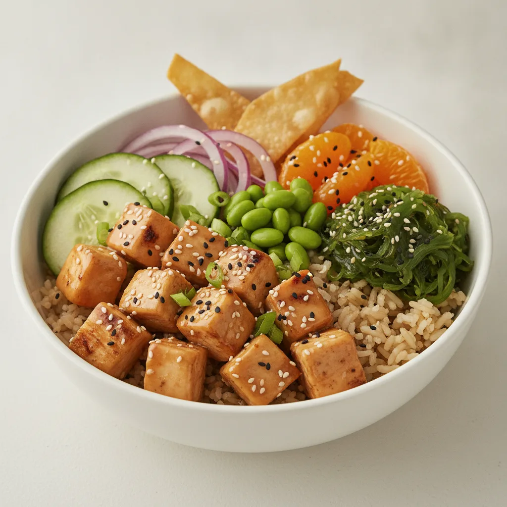 Sweet Sesame Chicken Bowl (Regular) — Brown Rice