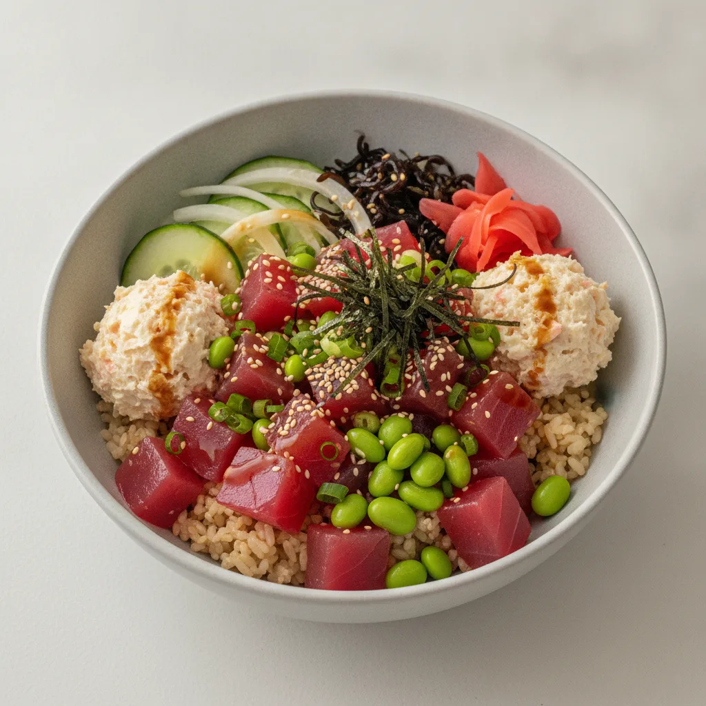 Umami Ahi Bowl (Regular) — Brown Rice