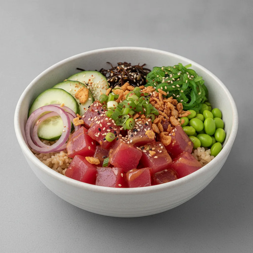 Hawaiian Ahi Bowl (Regular) — Brown Rice