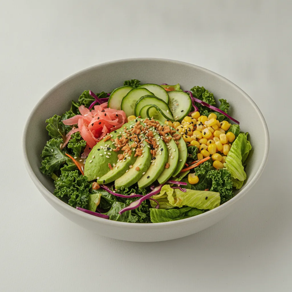 Avocado Salad Bowl (Regular) — Mixed Greens