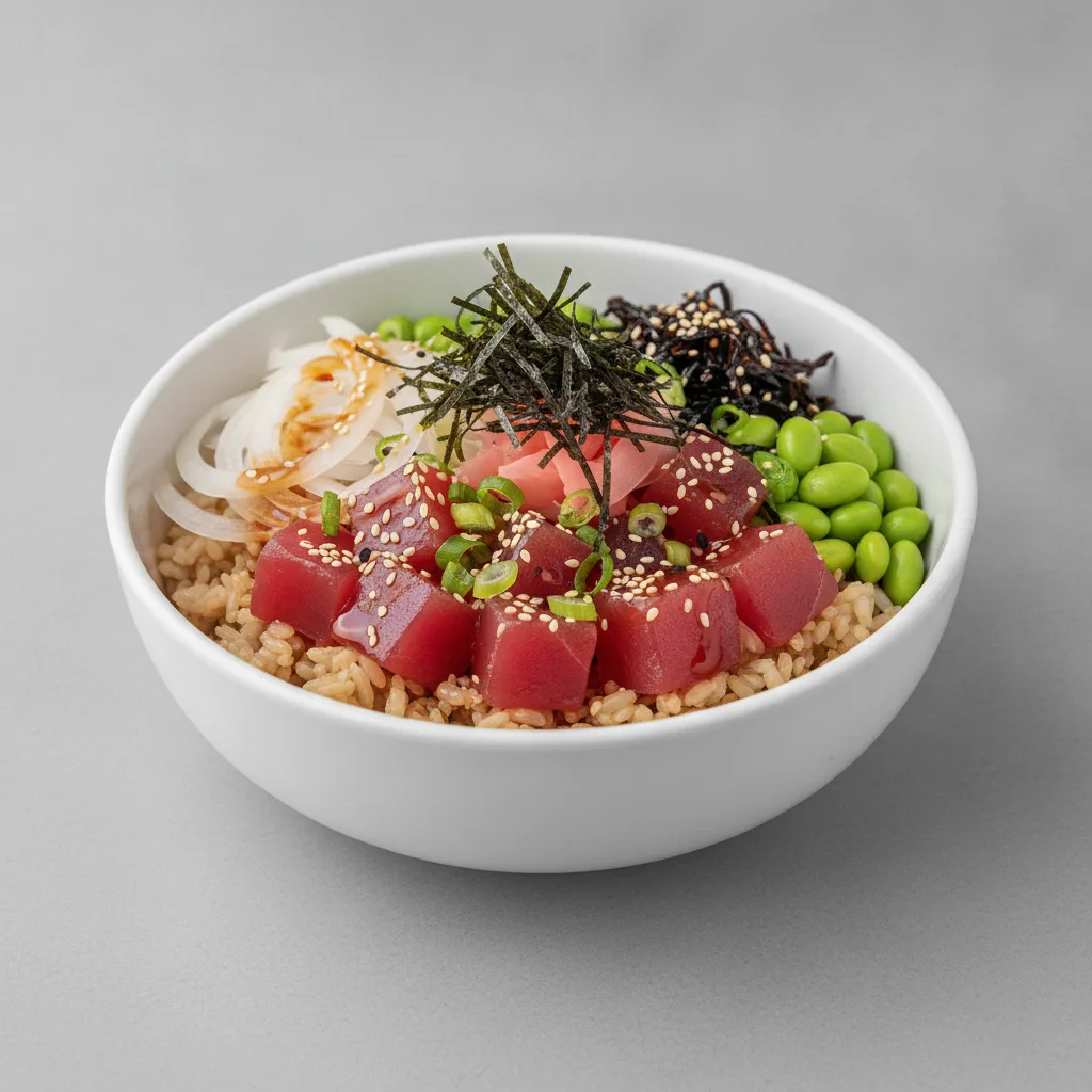 Gluten Free Umami Ahi Bowl (Regular) — Brown Rice