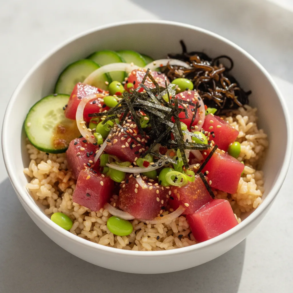 Gluten Free Hawaiian Ahi Bowl (Regular) — Brown Rice
